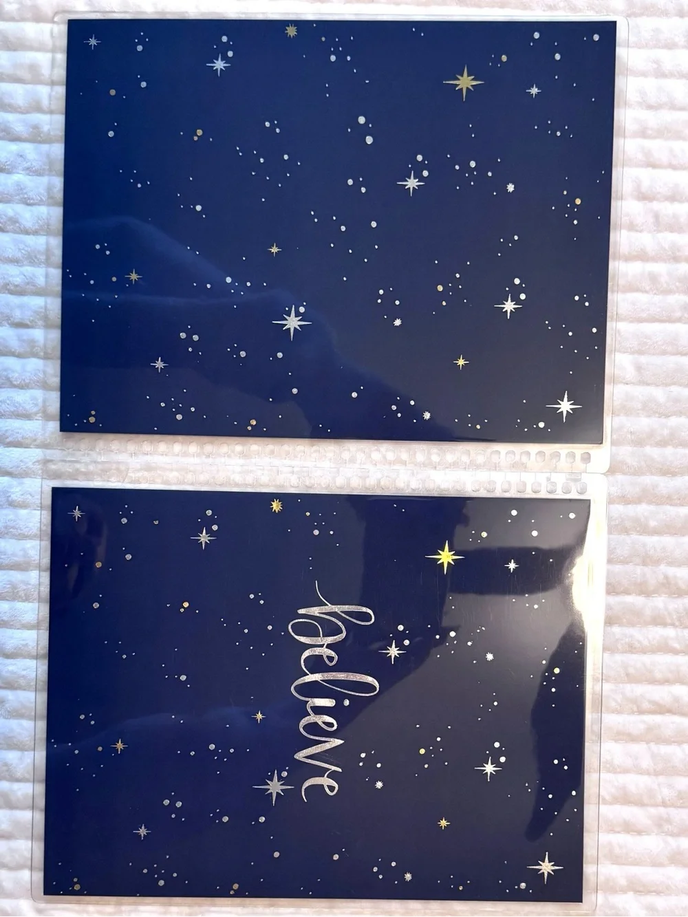 Erin Condren | Navy Starry Frame Cover for 7” x 9” Planners